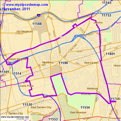 map of 11590