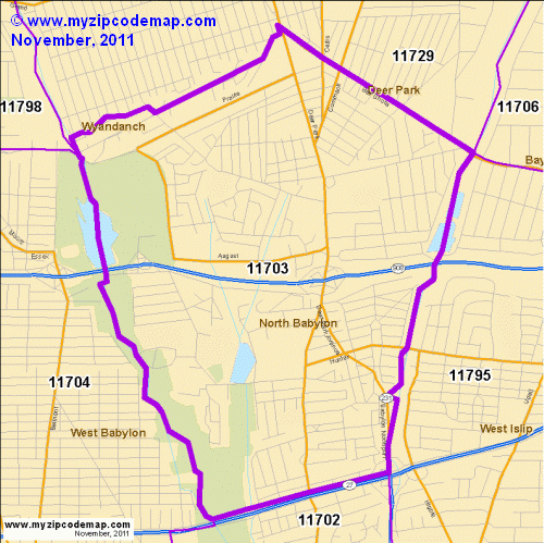 map of 11703