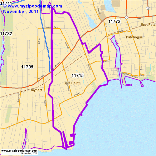 map of 11715