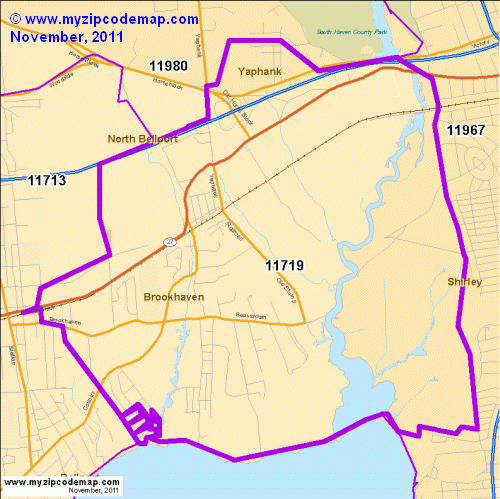 map of 11719