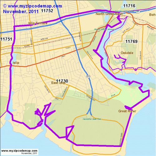 map of 11730