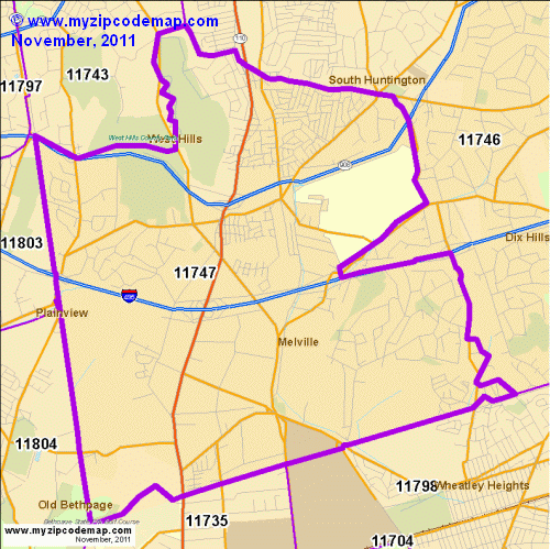 map of 11747