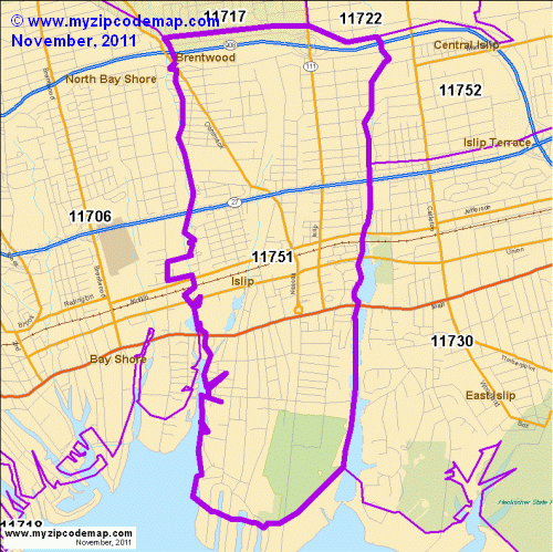 map of 11751
