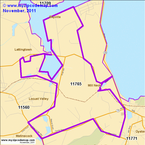 map of 11765