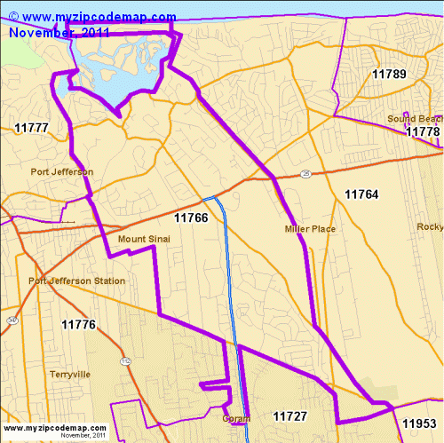 map of 11766