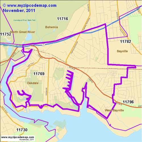 map of 11769