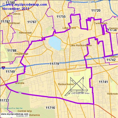map of 11779