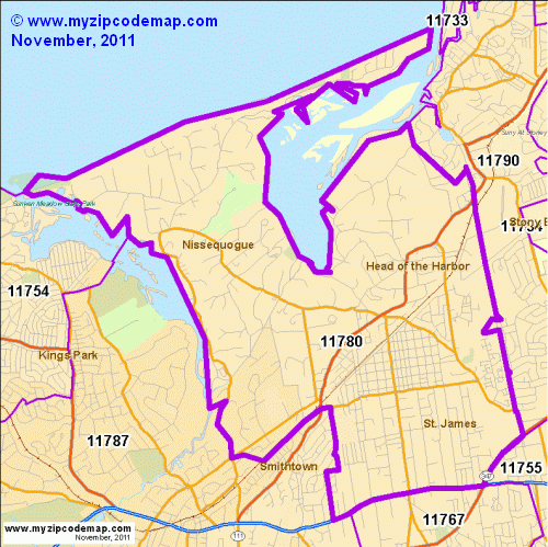 map of 11780