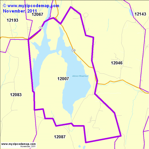 map of 12007