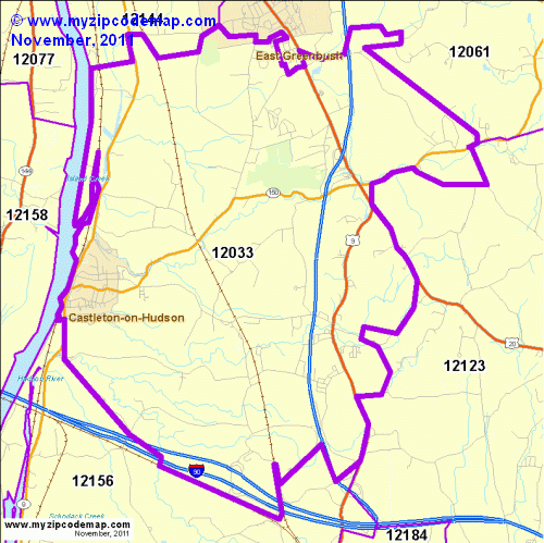 map of 12033