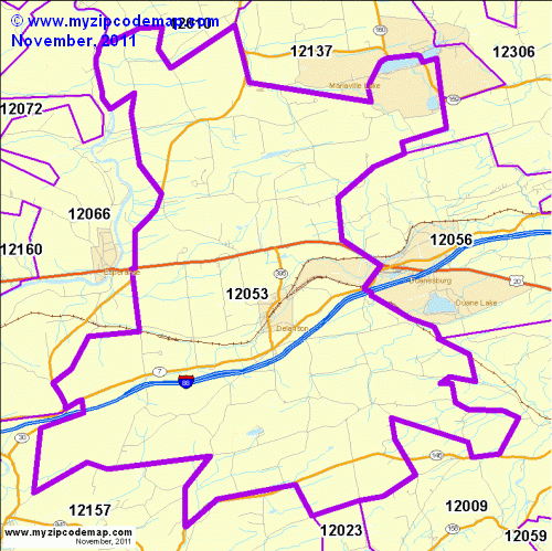 map of 12053