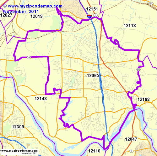 map of 12065