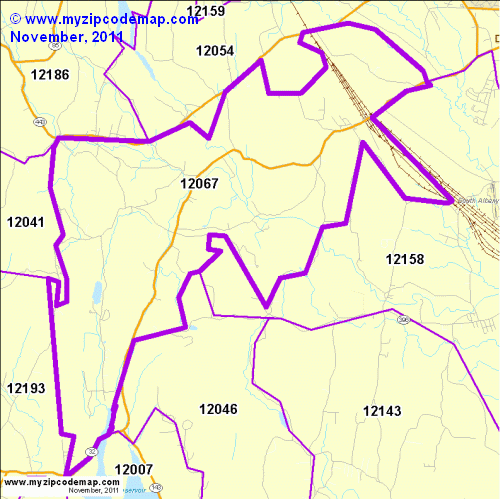 map of 12067