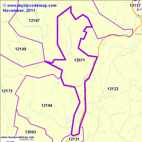 map of 12071
