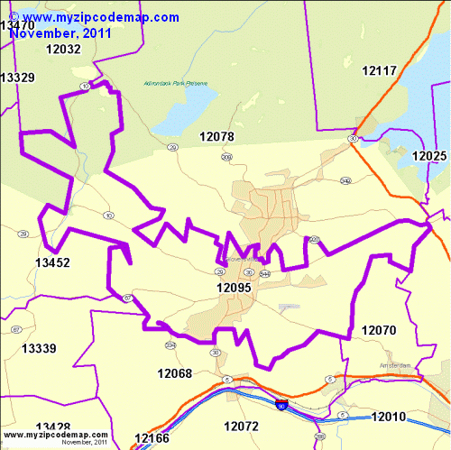 map of 12095