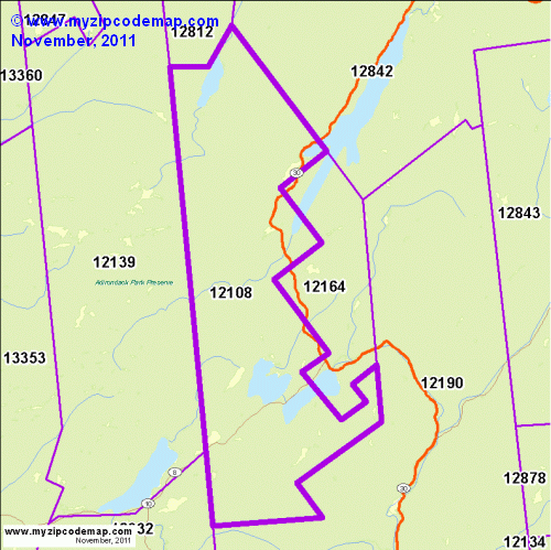 map of 12108