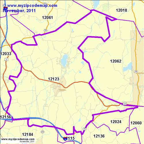 map of 12123