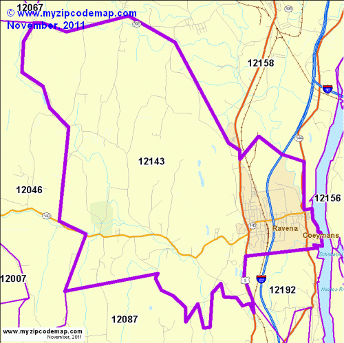 map of 12143