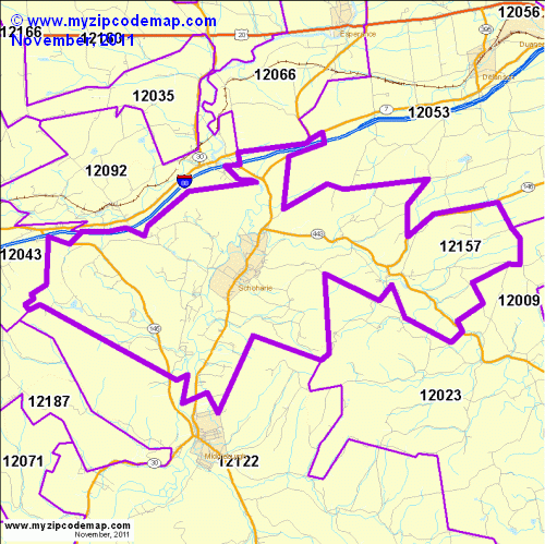 map of 12157