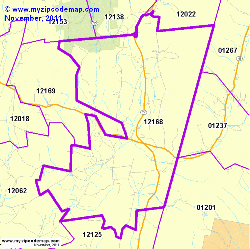 map of 12168
