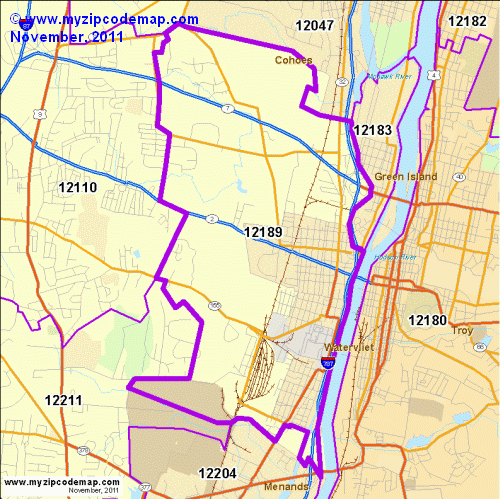 map of 12189