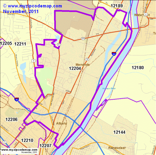 map of 12204
