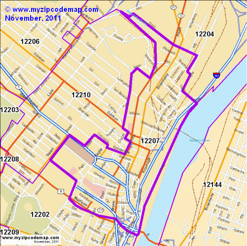 map of 12207
