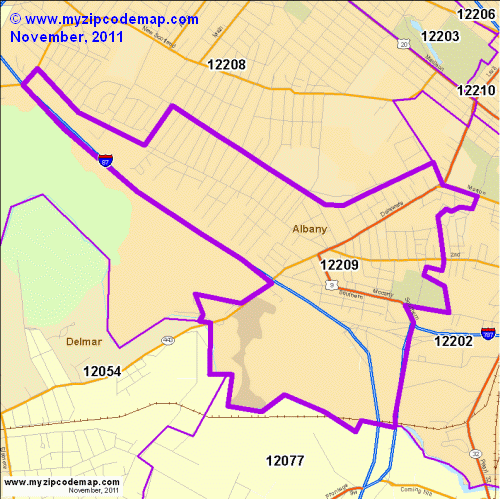 map of 12209