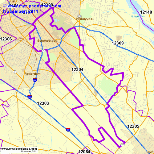 map of 12304