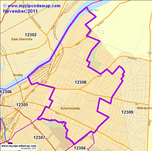 map of 12308