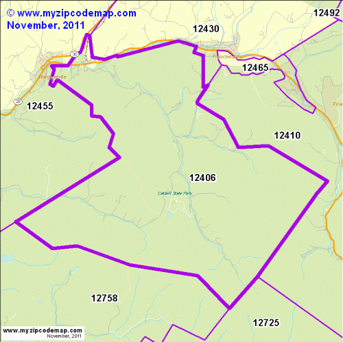 map of 12406