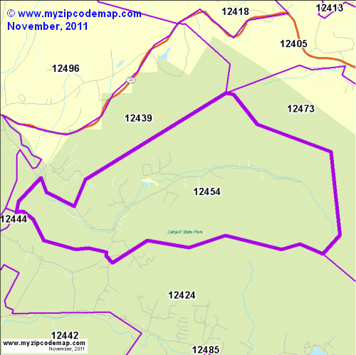 map of 12454
