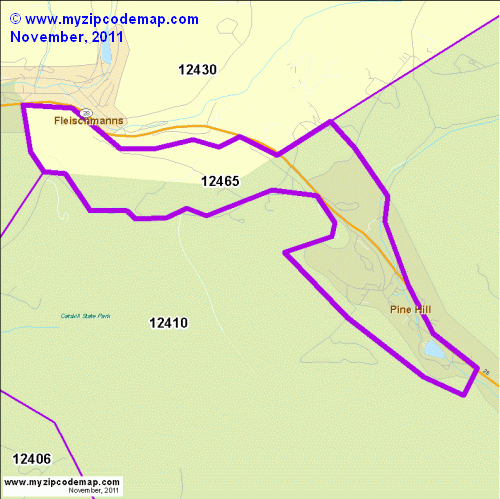 map of 12465