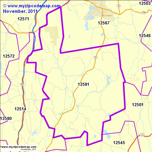 map of 12581