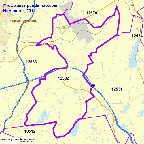 map of 12582