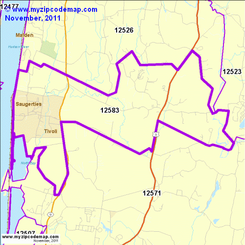 map of 12583