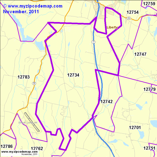 map of 12734