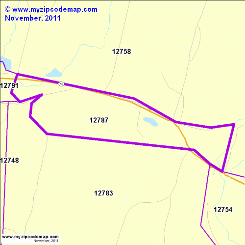 map of 12787
