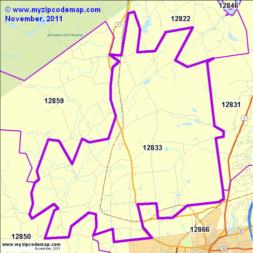 map of 12833