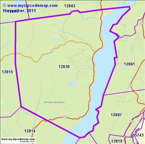 map of 12836