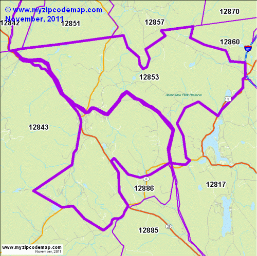 map of 12853