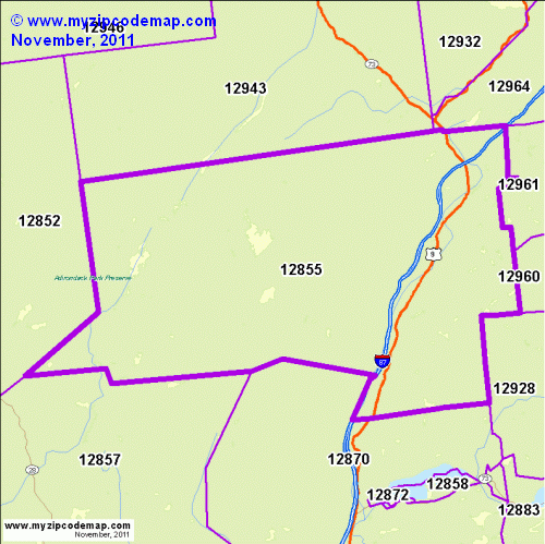 map of 12855