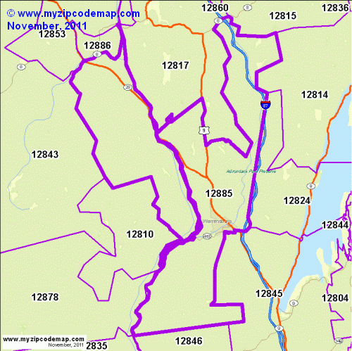 map of 12885
