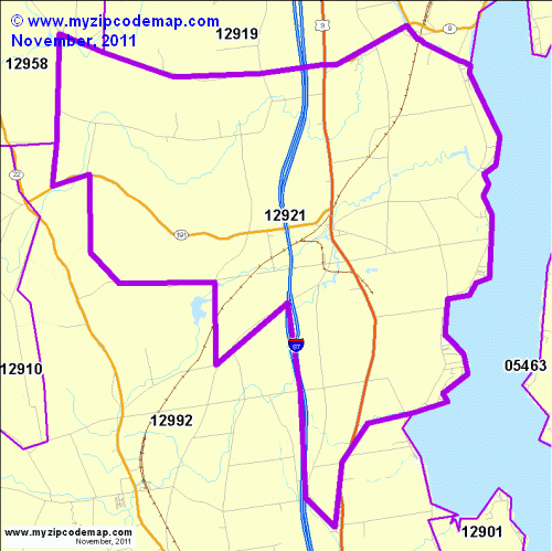 map of 12921