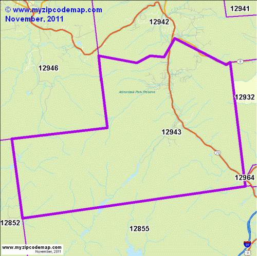 map of 12943