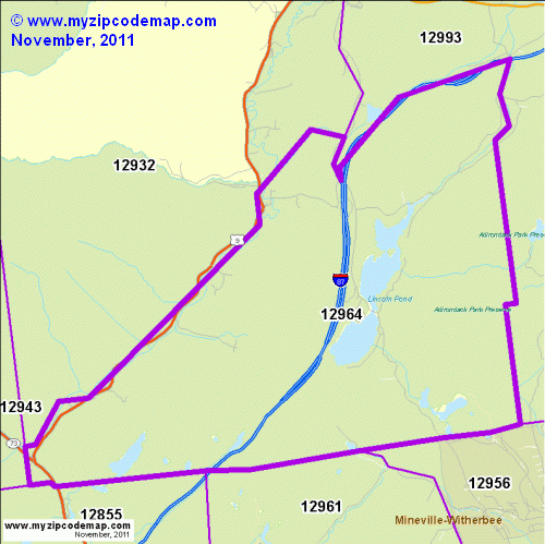 map of 12964