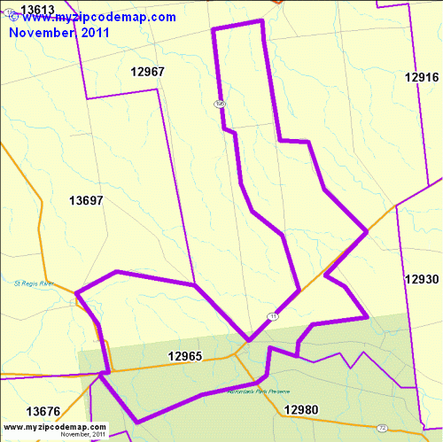 map of 12965
