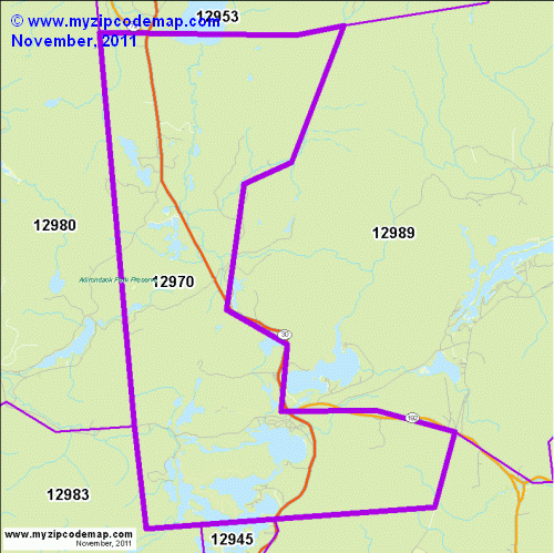 map of 12970