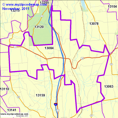 map of 13084
