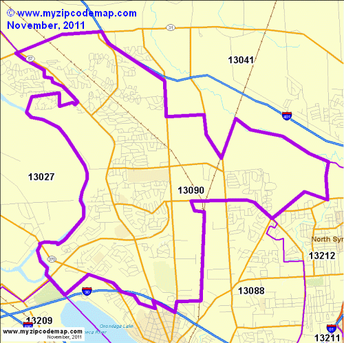 map of 13090